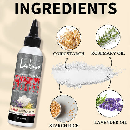 Lockmio Volumizing Natural Rice Dry Shampoo Smoothing Matte