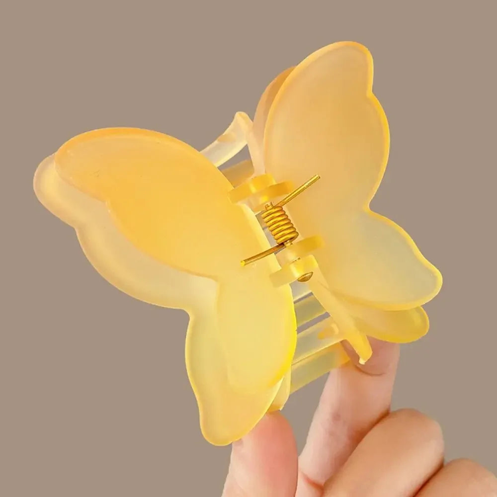 Gradient Butterfly Claw Hair Clip