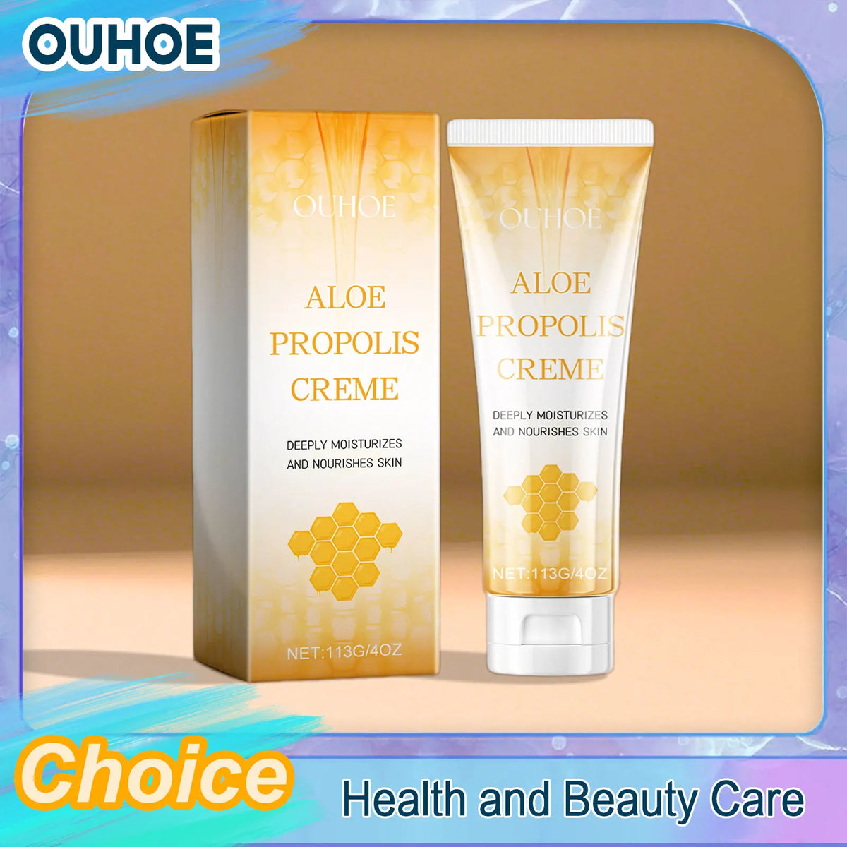 OUHOE Aloe Propolis Moisturizing Cream Soothing Nourishing