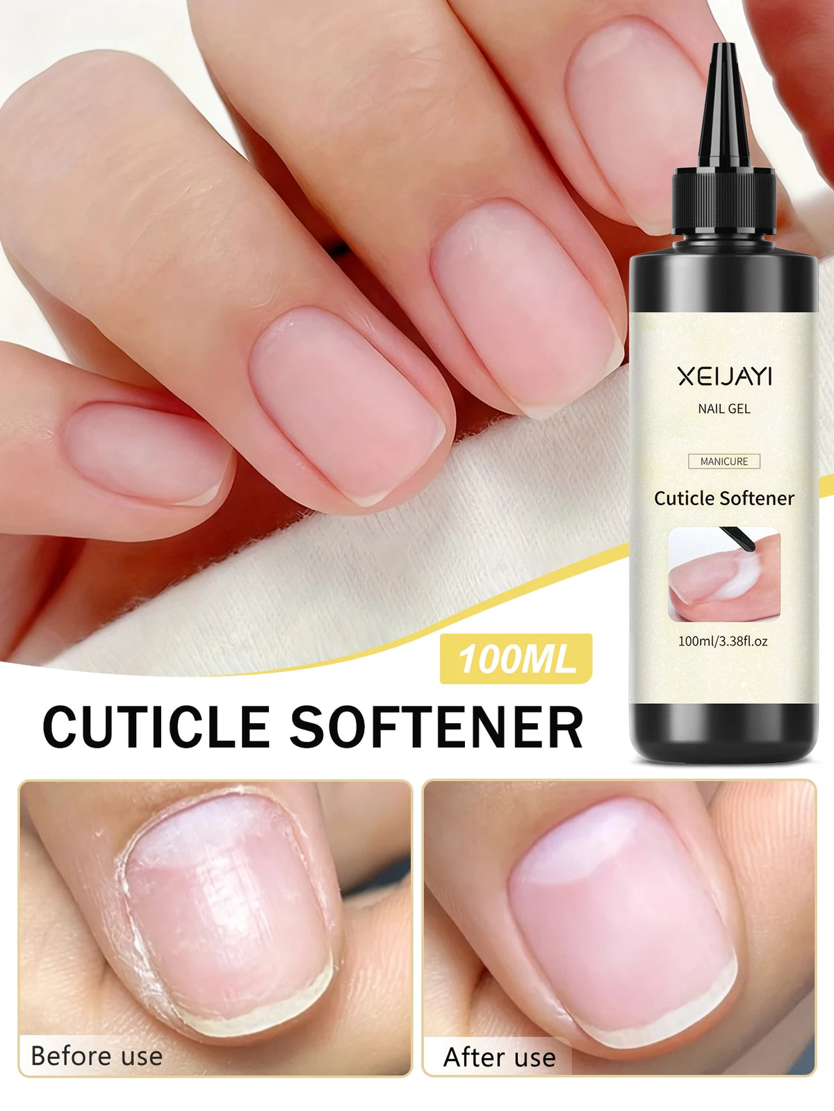 100ml Nail Enhancement Softener Cuticle Softener Plant Nails
