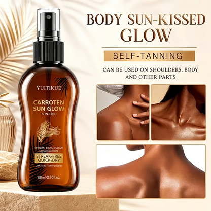 YUITIKUE 80ml Caroten Sun Free Self Tanning Spray Quick Dry