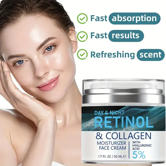 ENVISHA Retinol Collagen Cream Face Skin Care Anti-aging Wrinkle