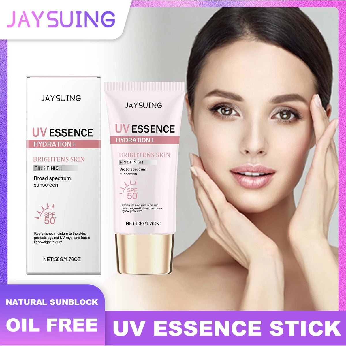 Jaysuing UV Essence Stick SPF 50+ Hydrating Oil Free
