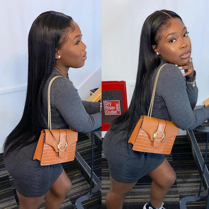 HD Lace Front Straight Human Hair Wig