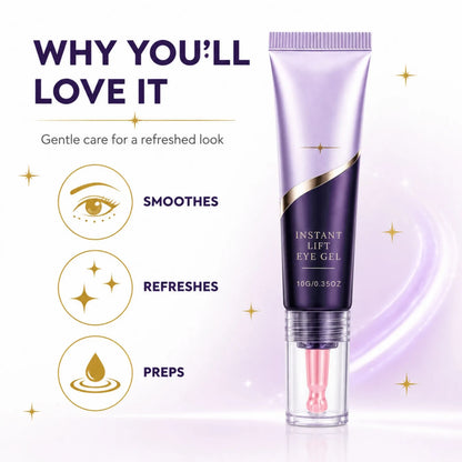 Instant Lift Eye Gel 10g Hydrating Brighten Look Fine Lines