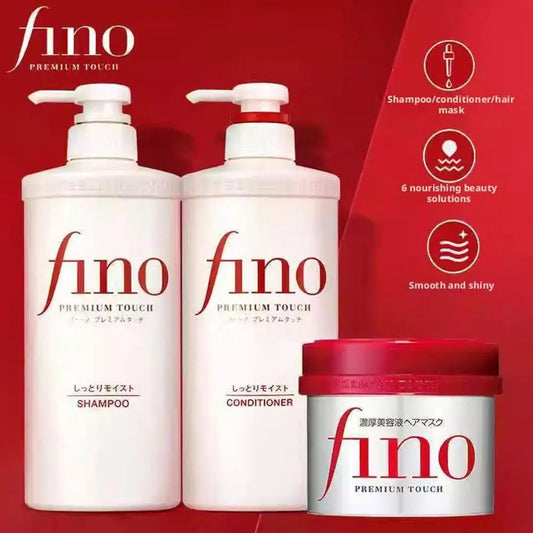 Japanese Fino Moisturizing Shampoo Deep Repair Damaged Hair Oil