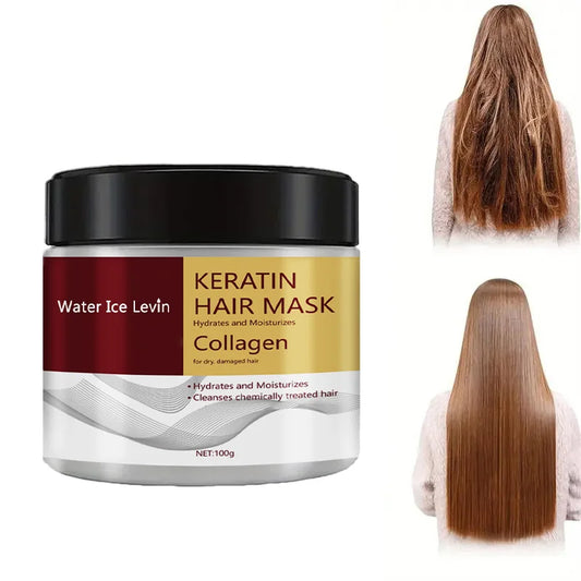 Water Ice Levin Keratin Hair Mask: Deep Hydration