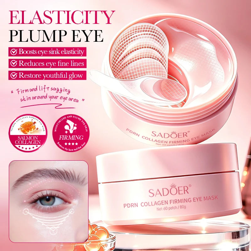 SADOER PDRN Collagen Hydrogel Eye Patches Anti Dark Circles Firm