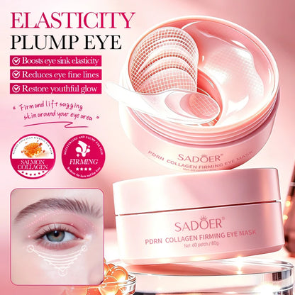SADOER PDRN Collagen Hydrogel Eye Patches Anti Dark Circles Firm