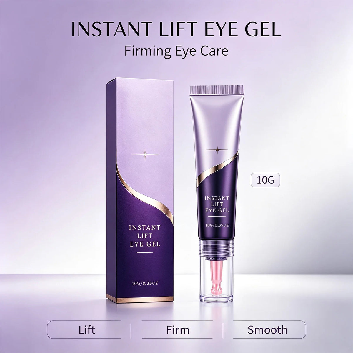 Instant Lift Eye Gel 10g Hydrating Brighten Look Fine Lines
