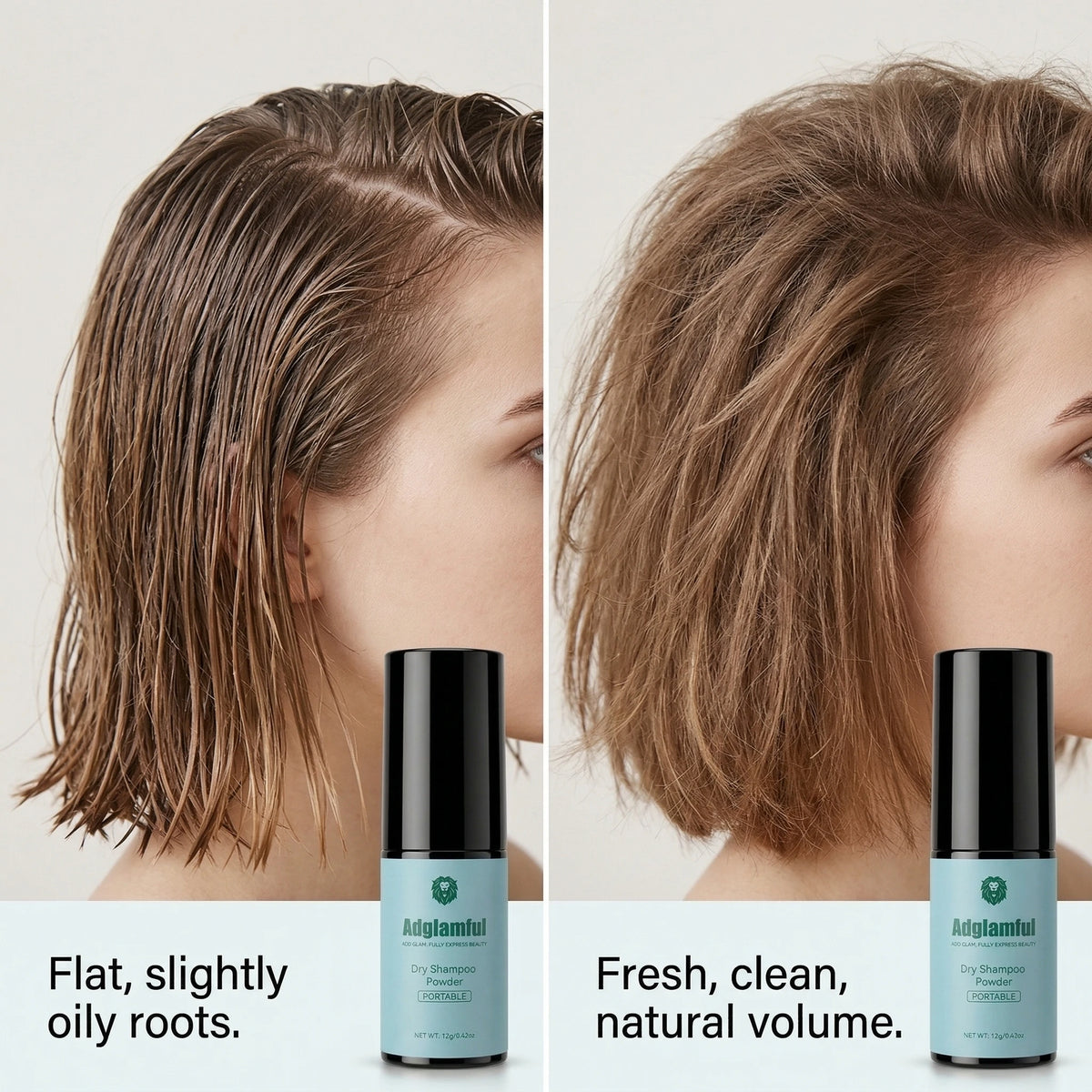 No Rinse Dry Shampoo Powder 12g Oil Absorbing Instant Fresh