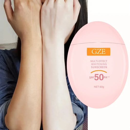 GZE Mineral Sunscreen Lotion: SPF50 Broad Spectrum UVA UVB, Face