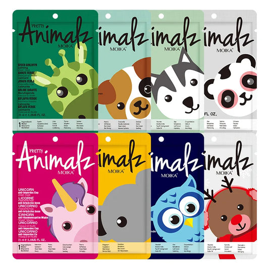 Animal Moisturizing Face Mask Improve Roughness Dryness Skin Care