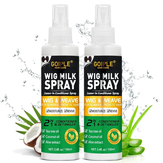 100ml Wig Milk Spray for Wigs Smooth and Shiny Wig Leave-In