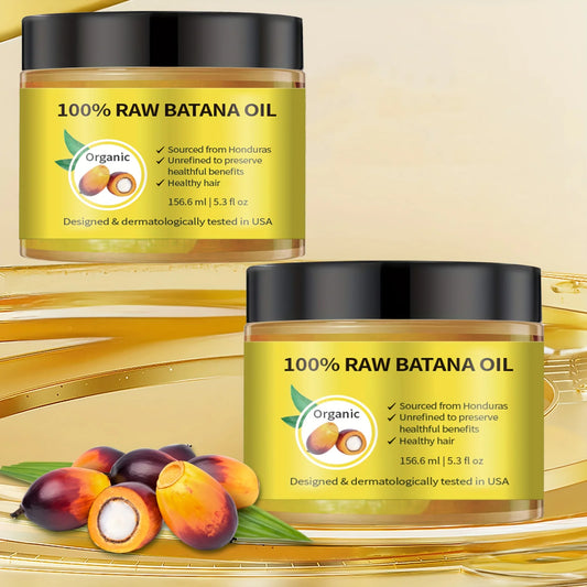 Batana Oil For Scalp And Hair Care, Palm Oil Enriched, Plant