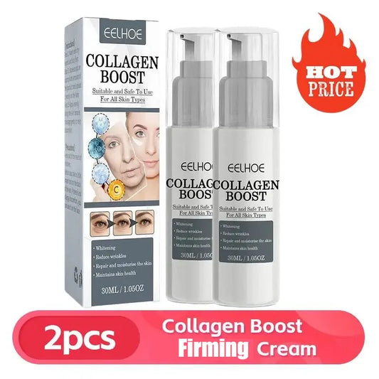 1/2/3pcs 30ml Collagen Boost Firming Essence Cream Fade Fine
