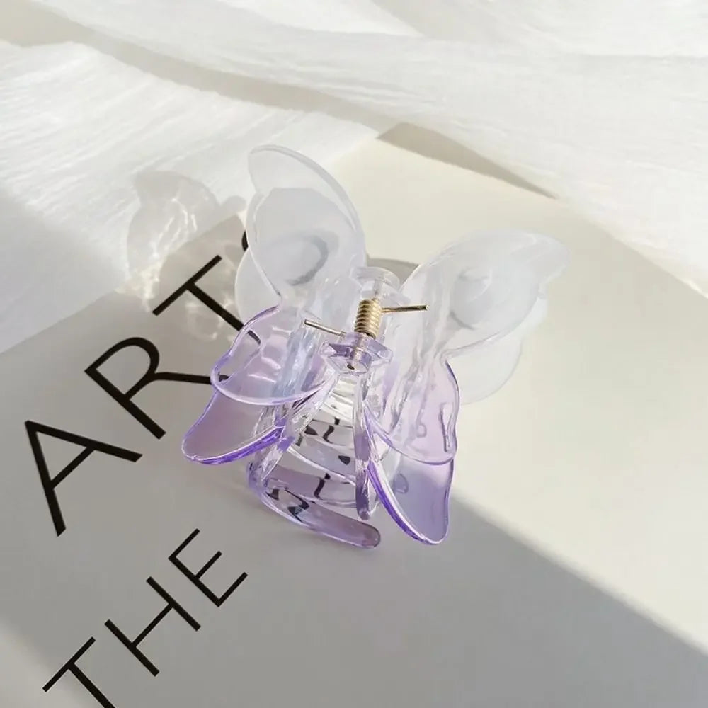 Gradient Butterfly Claw Hair Clip