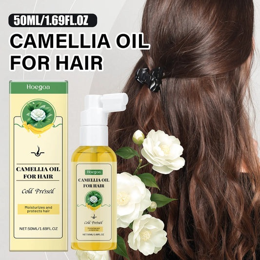 Repairing Camellia Hair Oil Spray For Dry Damaged Frizz Control