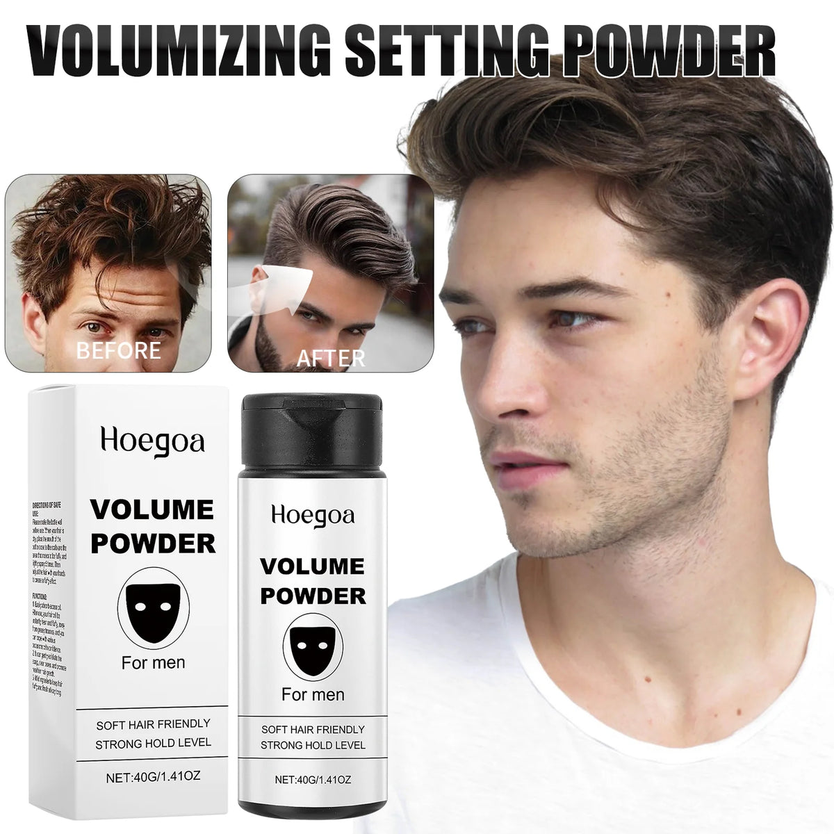 Volumizing Dry Shampoo Powder Oil Control Refreshing No Wash