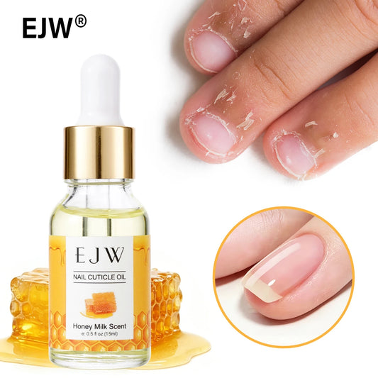 Honey Nail Oil Cuticle - Nail Strengthener Serum for Brittle