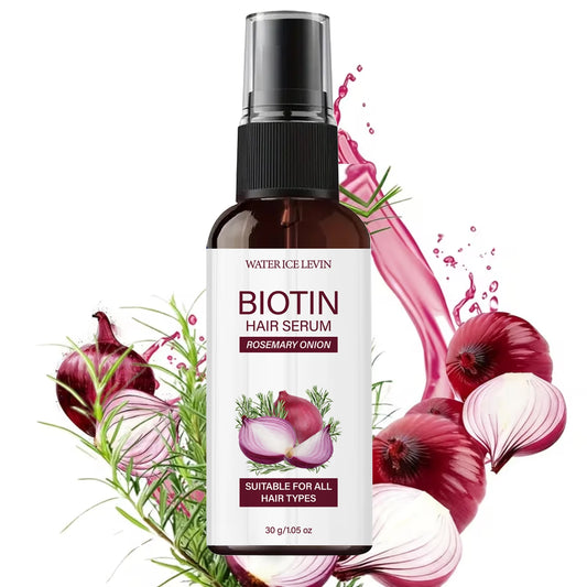 Biotin Hair Serum 30g with Rosemary Onion Oil - Moisturizing