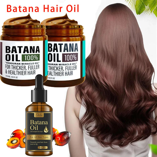 Natural Rosemary Batana Hair Care Essential Oil Repair Damaged