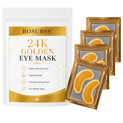 24K Gold Under Eye Mask Moisturizing Hydrating Eye Patches