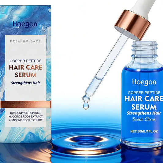 Hair Care Serum Blue Copper Peptide Serum Treatment Damaged Hair