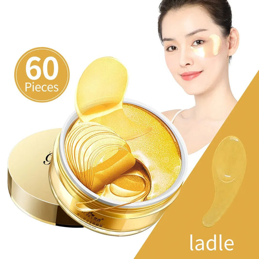 FONCE Golden Moisturizing Eye Mask Patch 60 Pieces