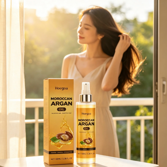 Hoegoa Moroccan Argan Oil Serum Anti Frizzy Deeply Nourishing