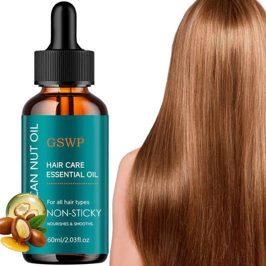 GSWP Argan Oil Hair Oil, Controls Frizz, Non-Greasy