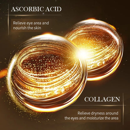 Orange Vitamin C Collagen Starry Sky Eye Mask 60 Pieces