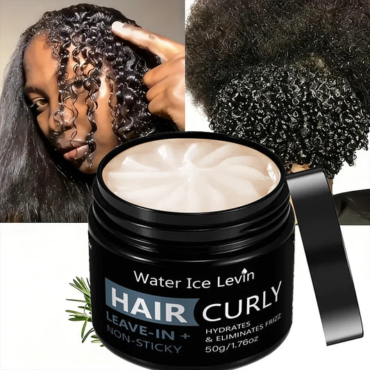 Water Ice Levin Frizz Control Leave-In Conditioner Nourish Dry