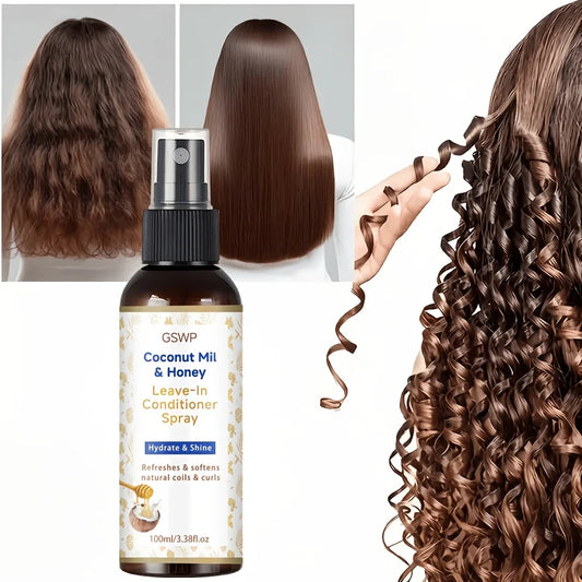 GSWP Coconut Milk Honey Leave-In Conditioner Spray, Deep