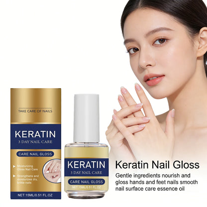 Strengthen Nail Care Oil Keratin Strengthening Plant Repair