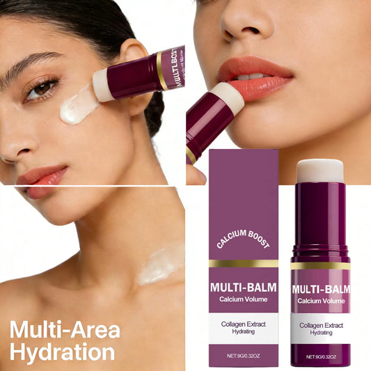 Calcium Multi Balm Stick Collagen Hydrating Glow Face Neck