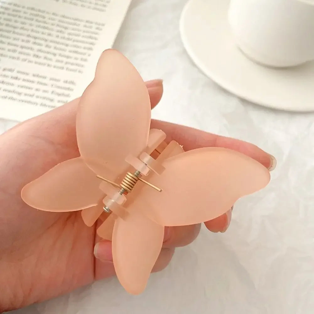 Gradient Butterfly Claw Hair Clip