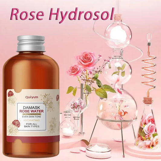 Damask Rose Hydrosol Rose Water Facial Toner
