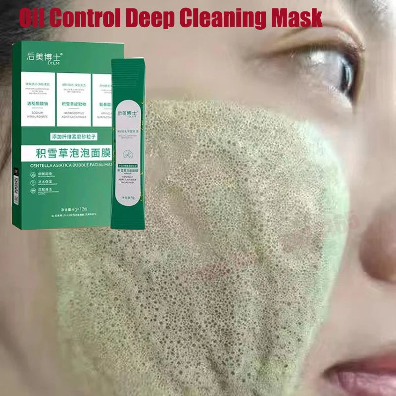 Korean Collagen Bubble Face Sheet Mask Centella