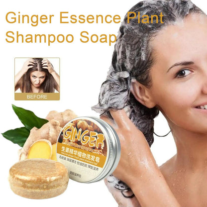 1/3/5/10pcs Ginger Polygonum Soap Shampoo Soap Cold Processed