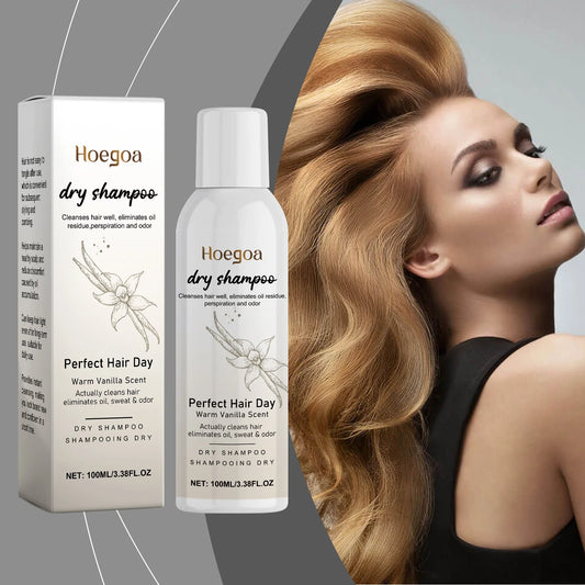 Vanilla Dry Shampoo Spray: Mild Dry Shampoo for Hair Repair