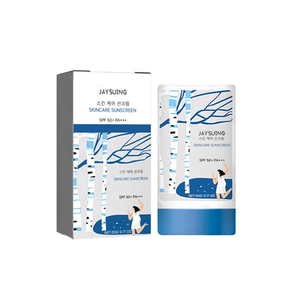 UV Sunscreen Stick SPF50 Lasting Waterproof Moisturize Layer Oil
