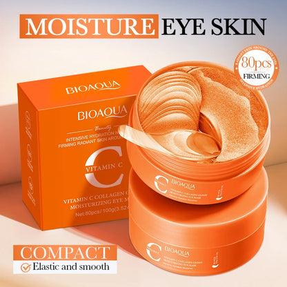 BIOAQUA Vitamin C Crystal Collagen Eye Mask Anti Dark Circles