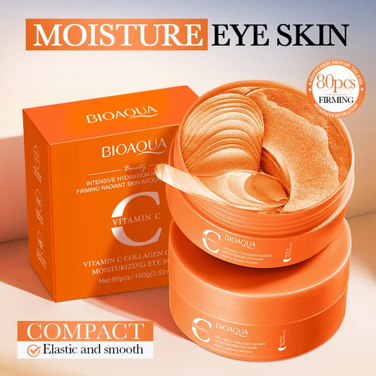 BIOAQUA Vitamin C Crystal Collagen Eye Mask Anti Dark Circles