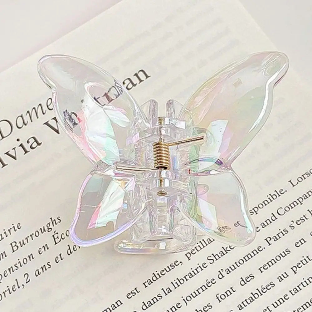 Gradient Butterfly Claw Hair Clip