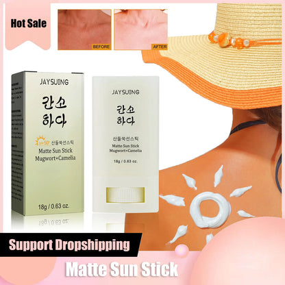 Face Body Sunscreen Matte Sun Stick SPF 50+