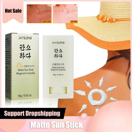 Face Body Sunscreen Matte Sun Stick SPF 50+