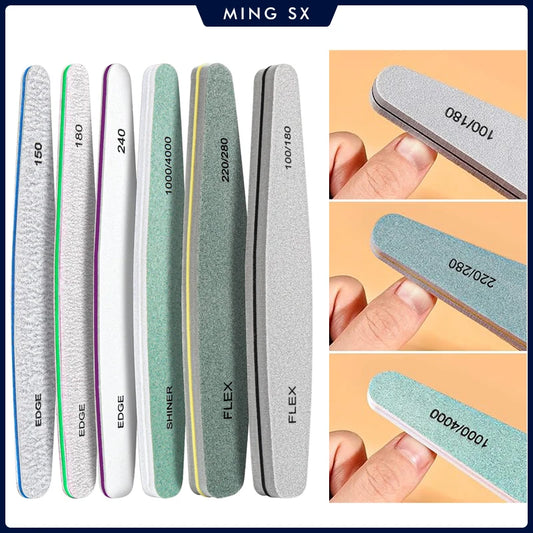 Nail File & Buffer Set for Natural Nails