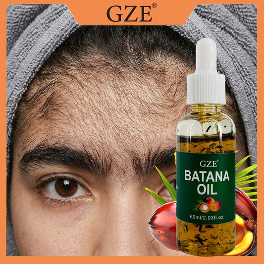 GZE Batana Oil for Stronger Hair - Eliminates Split Ends