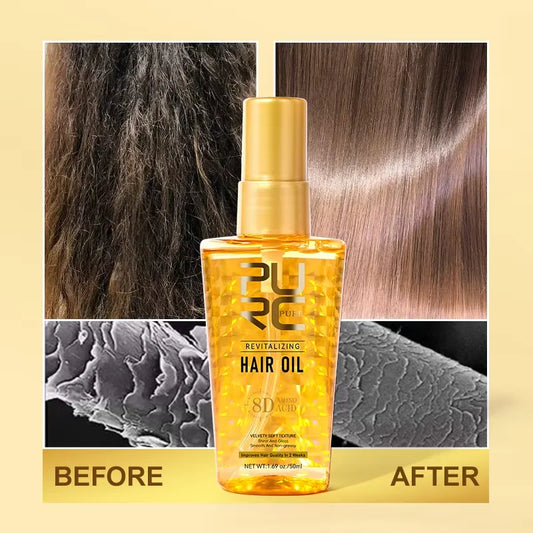 PURC Morocco Argan Oil Nourishing Hair Oil Smoothing Shine Soft